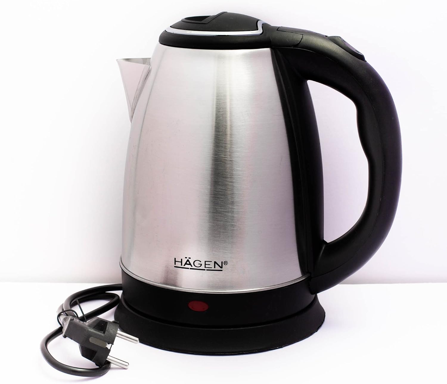 Chaleira elétrica Hagen - Aço inoxidável 1,8 L