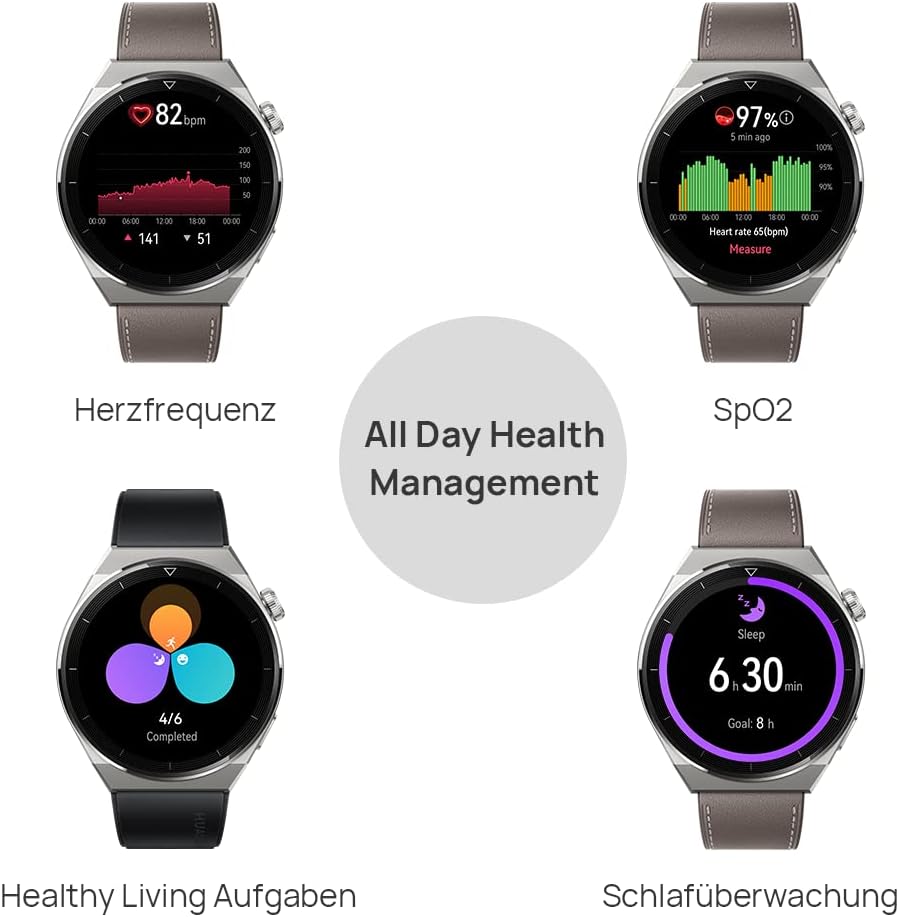 Smartwatch Huawei Watch GT 3 Pro - 46 mm Preto