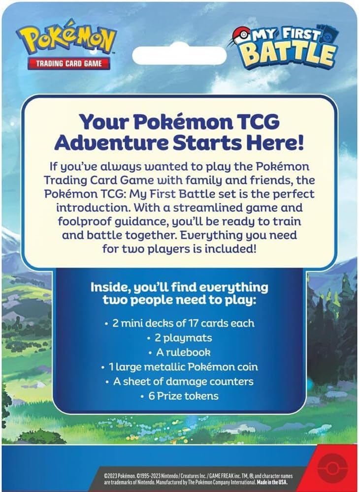 Cartas Pokémon - My First Battle Deck