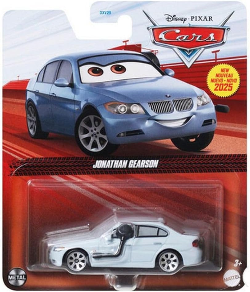 Veículo Die-Cast Disney Pixar Cars – Jonathan Gearson (1:55)