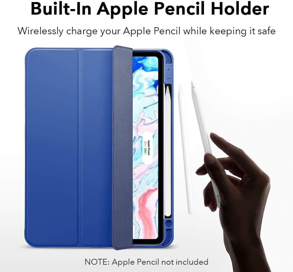 Capa ESR Rebound Pencil para iPad Air 4 2020 / 5 2022 - preta