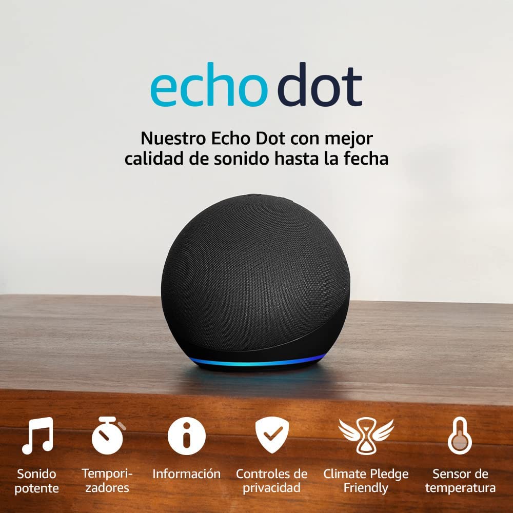 Coluna Inteligente Amazon Echo Dot 5ª Geração | Alexa - Preto