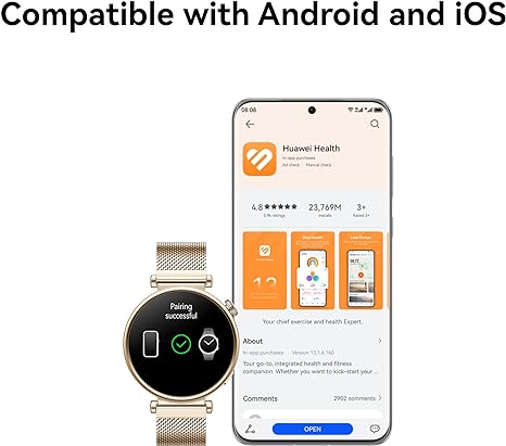 Smartwatch Huawei Watch GT 4 41mm - Branco