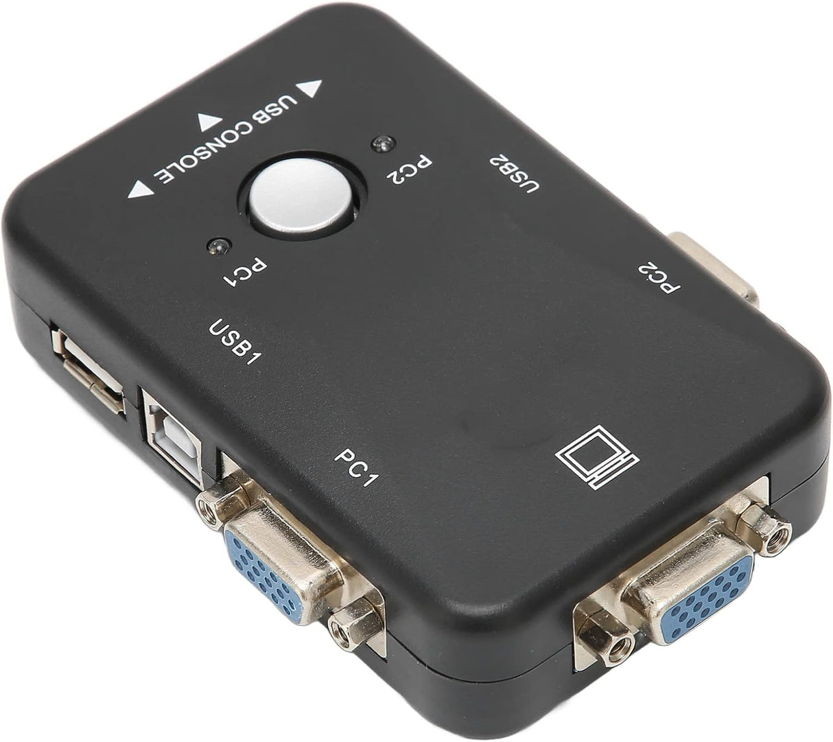 Interruptor KVM com Divisor de Vídeo Ultra HD 1920×1440 USB 2.0 / VGA - Multi4you