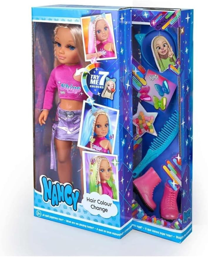 Nancy Muda a Cor de Cabelo