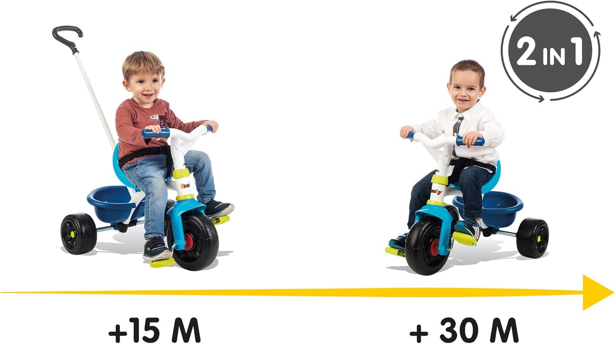 Triciclo Be Move Azul e verde - SMOBY