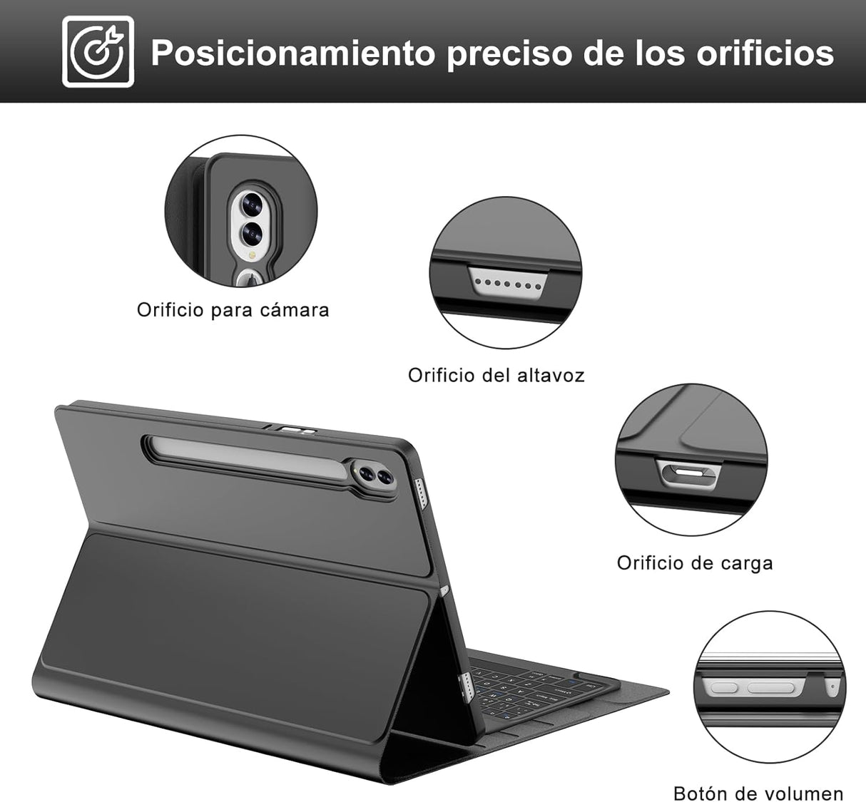 Capa com Teclado Samsung Galaxy Tab S9 Ultra 14,6" 2023