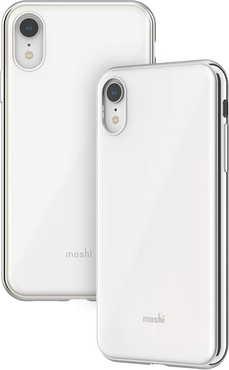 Moshi iGlaze – Capa Bumper para iPhone XR (Prata/Branco)