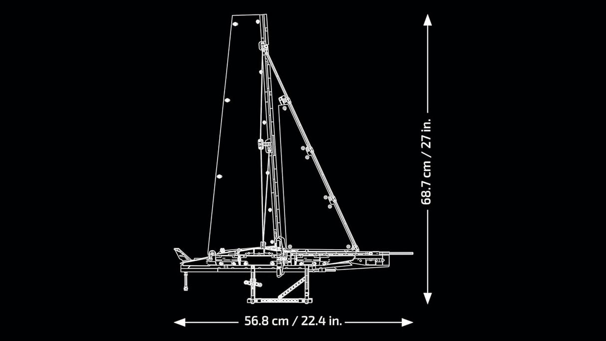 LEGO Technic 42174 – Yate Emirates Team New Zealand AC75