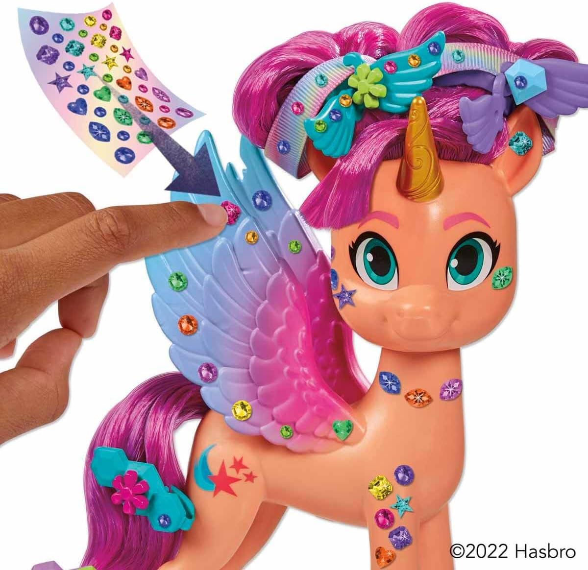 My Little Pony Ribbon Hairstyles Sunny Starscout - Envio Aleatório