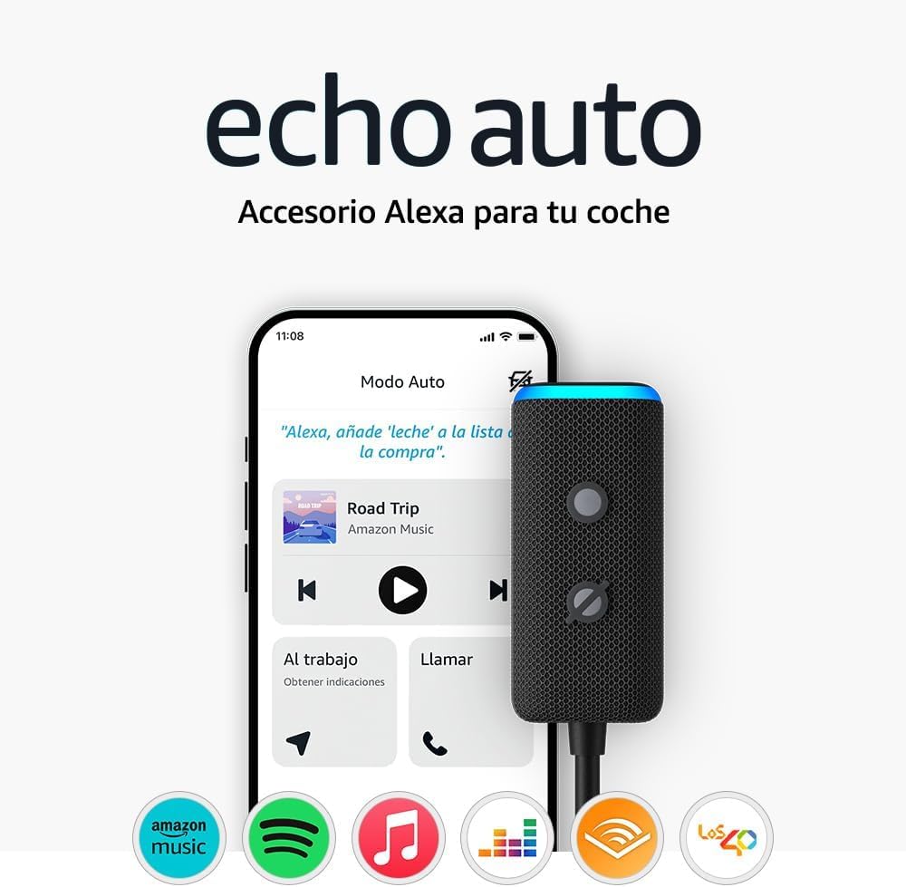 Echo Auto 2ª geração - Alexa no teu carro