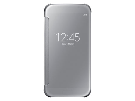 Samsung Capa Clear View Cover para Samsung Galaxy S6 Silver