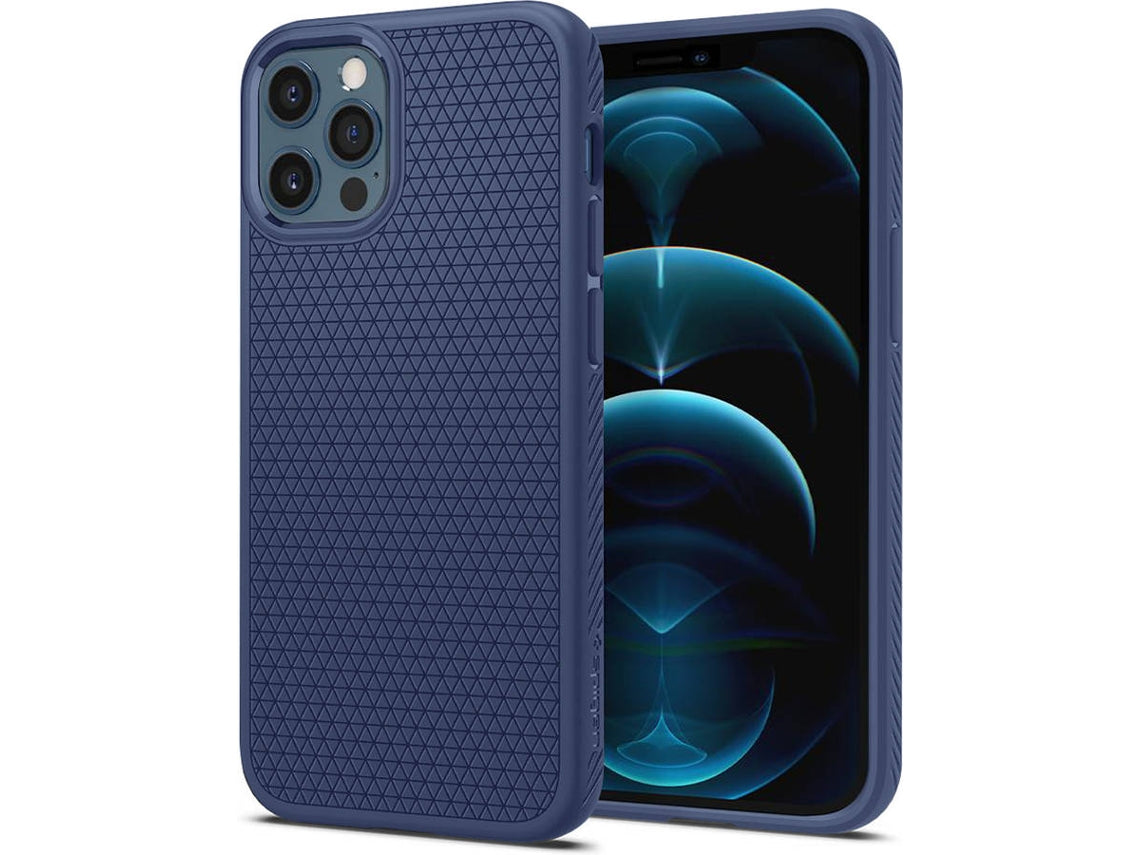 Capa iPhone 12 Pro Max SPIGEN SGP – Azul Escuro