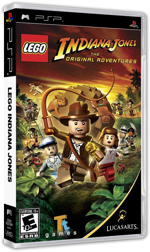 Jogo Lego Indiana Jones - PSP (SEGUNDA-MÃO/GRADE A)