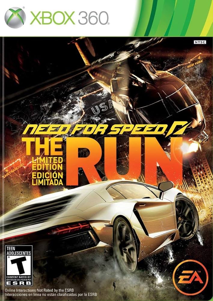 Need for Speed: The Run Limitada - Xbox 360 (SEGUNDA-MÃO/GRADE A)