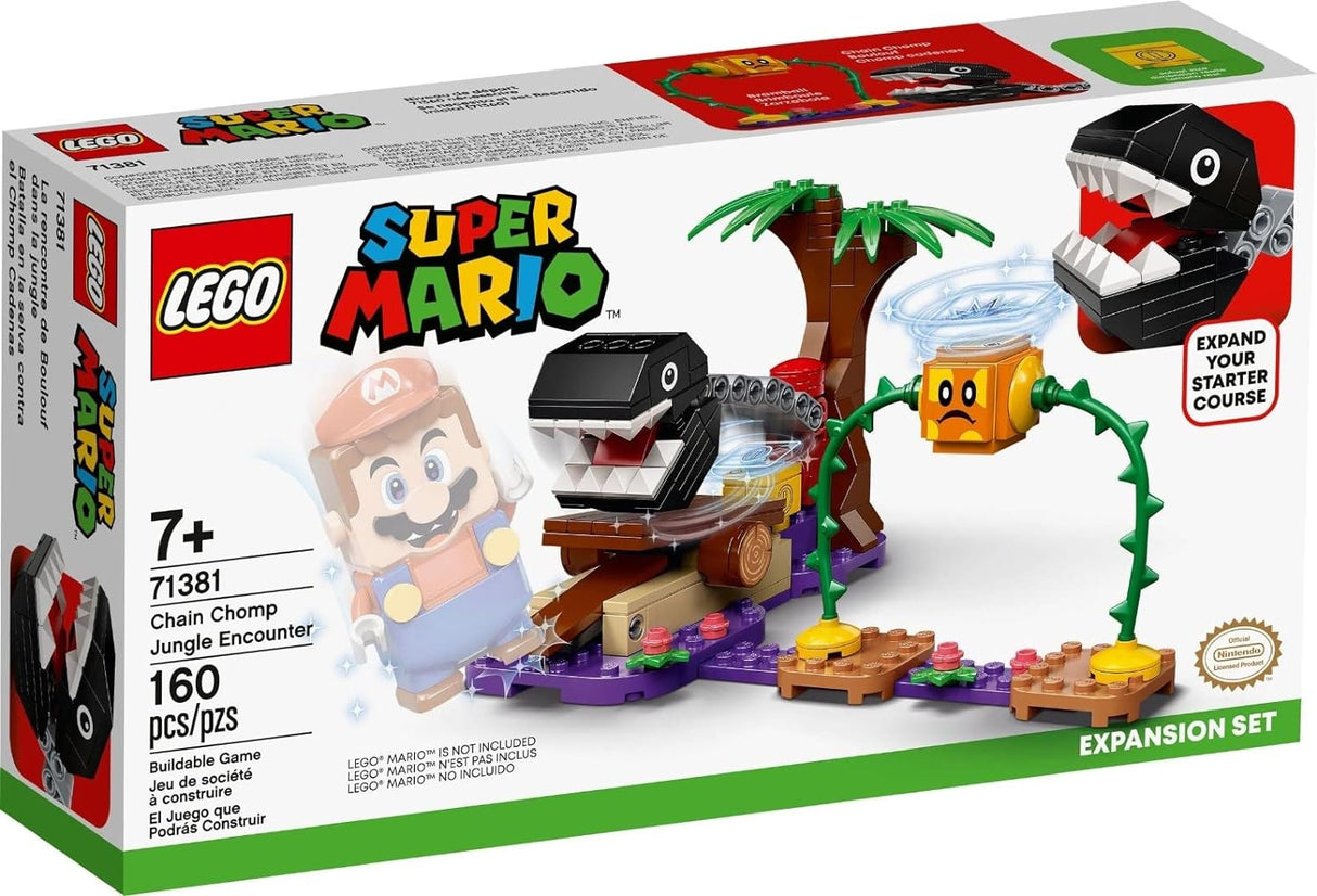 LEGO Super Mário 71381 - Batalha Na Selva Contra A Corrente Dentada