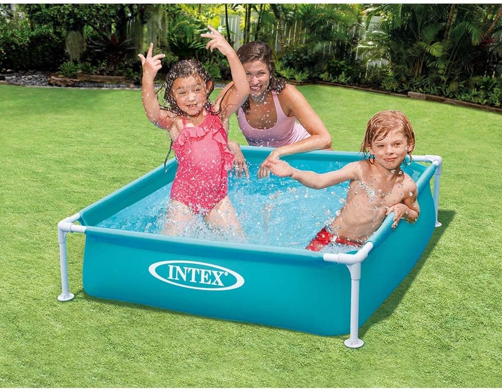 Intex  Piscina removível mini - 122 x 30 cm, 342 litros