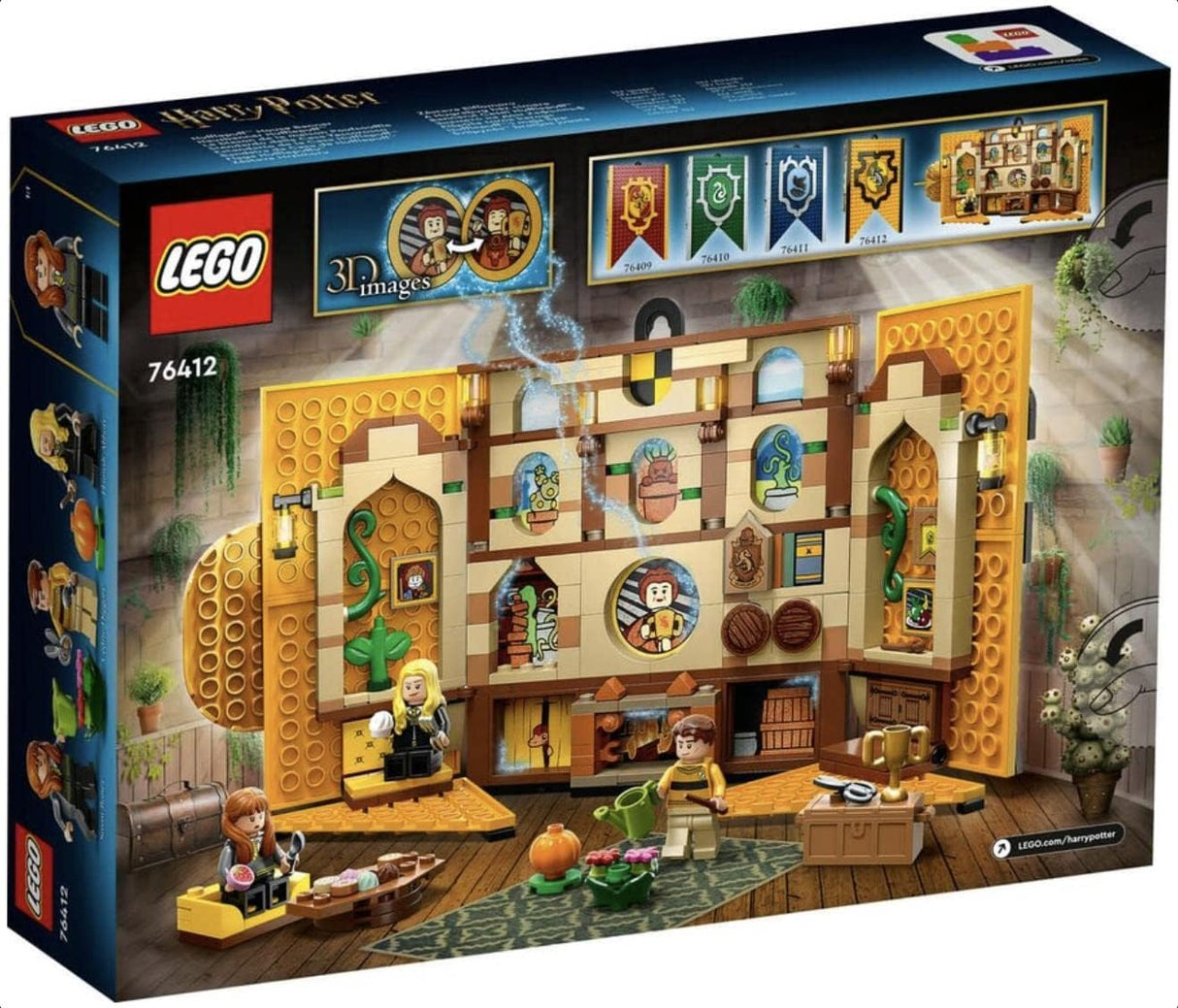 LEGO Harry Potter 76412 - Bandeira da Casa de Hufflepuff
