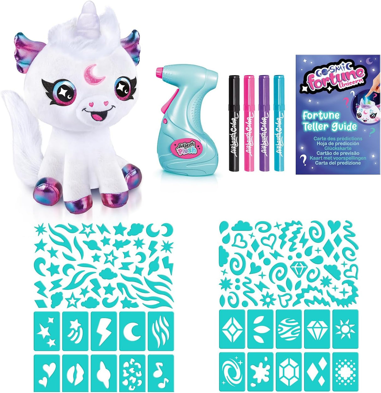 Pinta o teu Unicórnio Mágico - Airbrush Plush