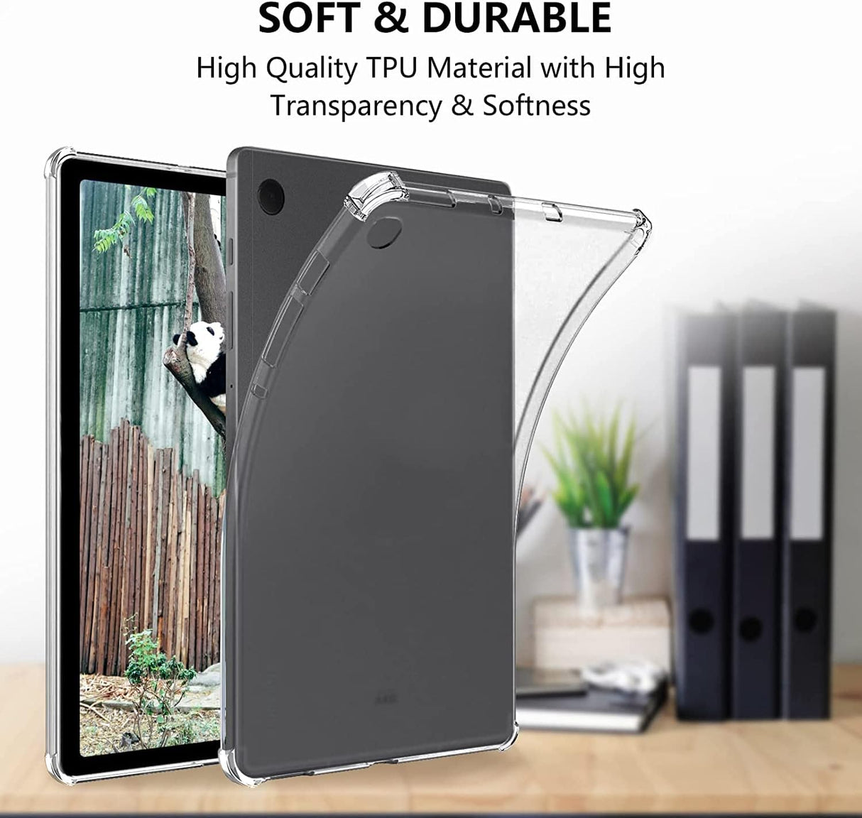 Capa Anti-impactos Samsung Galaxy Tab A8 10.5'' 2021 transparente