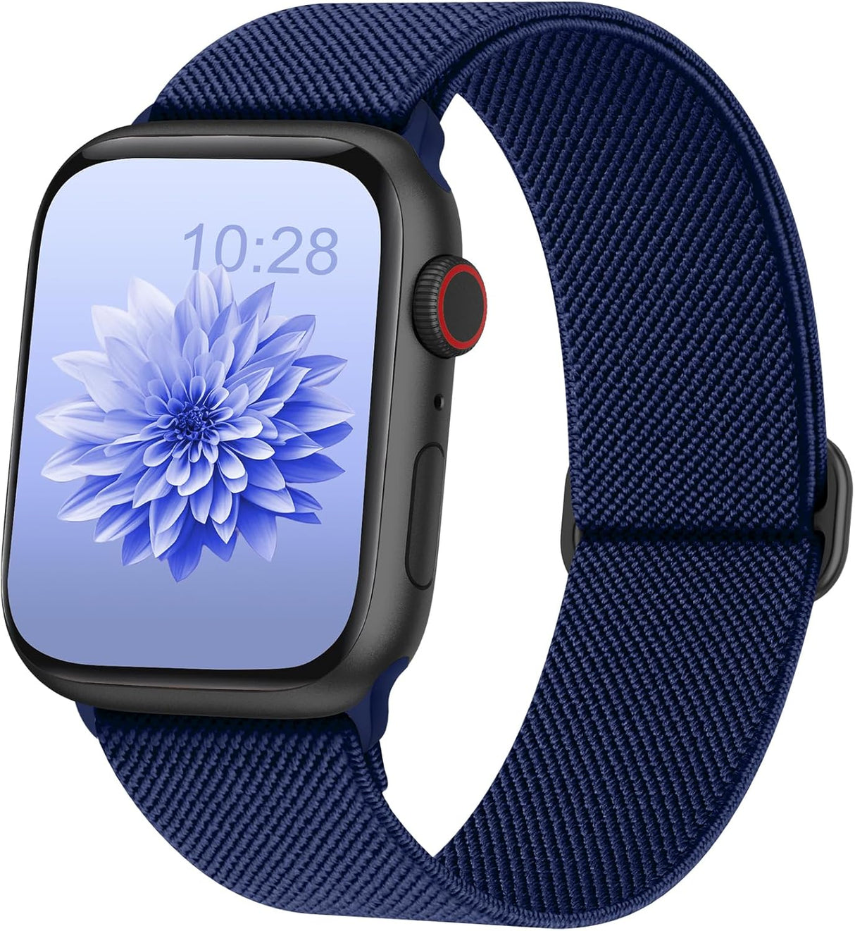 Pulseira de Nylon para Apple Watch 42/44/45/49mm Azul escuro