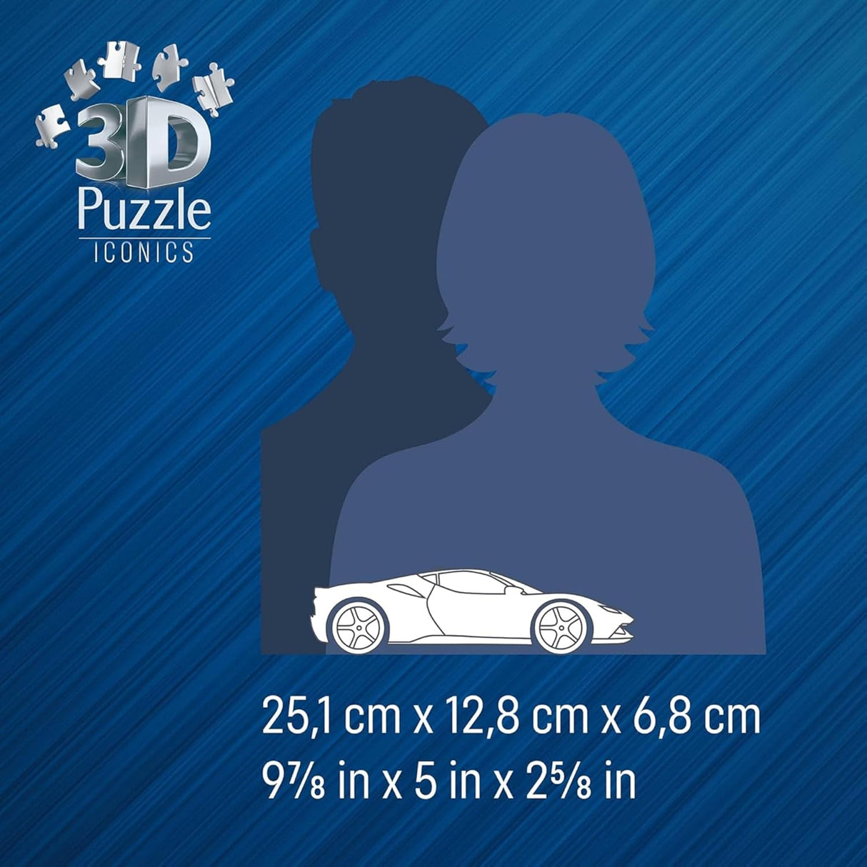 Ravensburger – Puzzle 3D Ferrari SF90 Stradale (108 Peças)