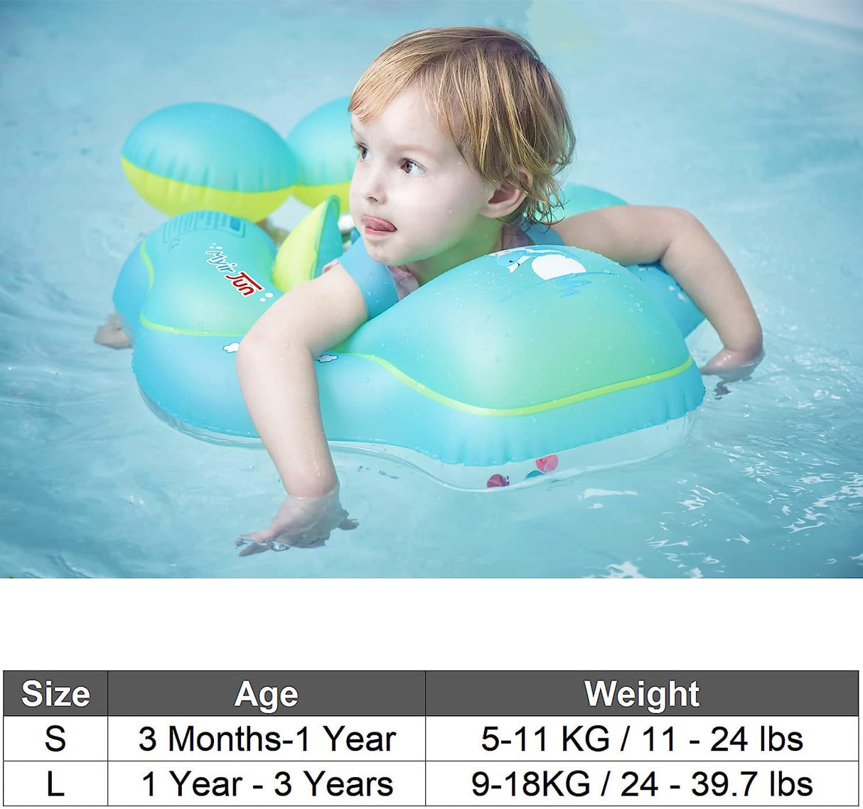 Boia insuflável para bebé