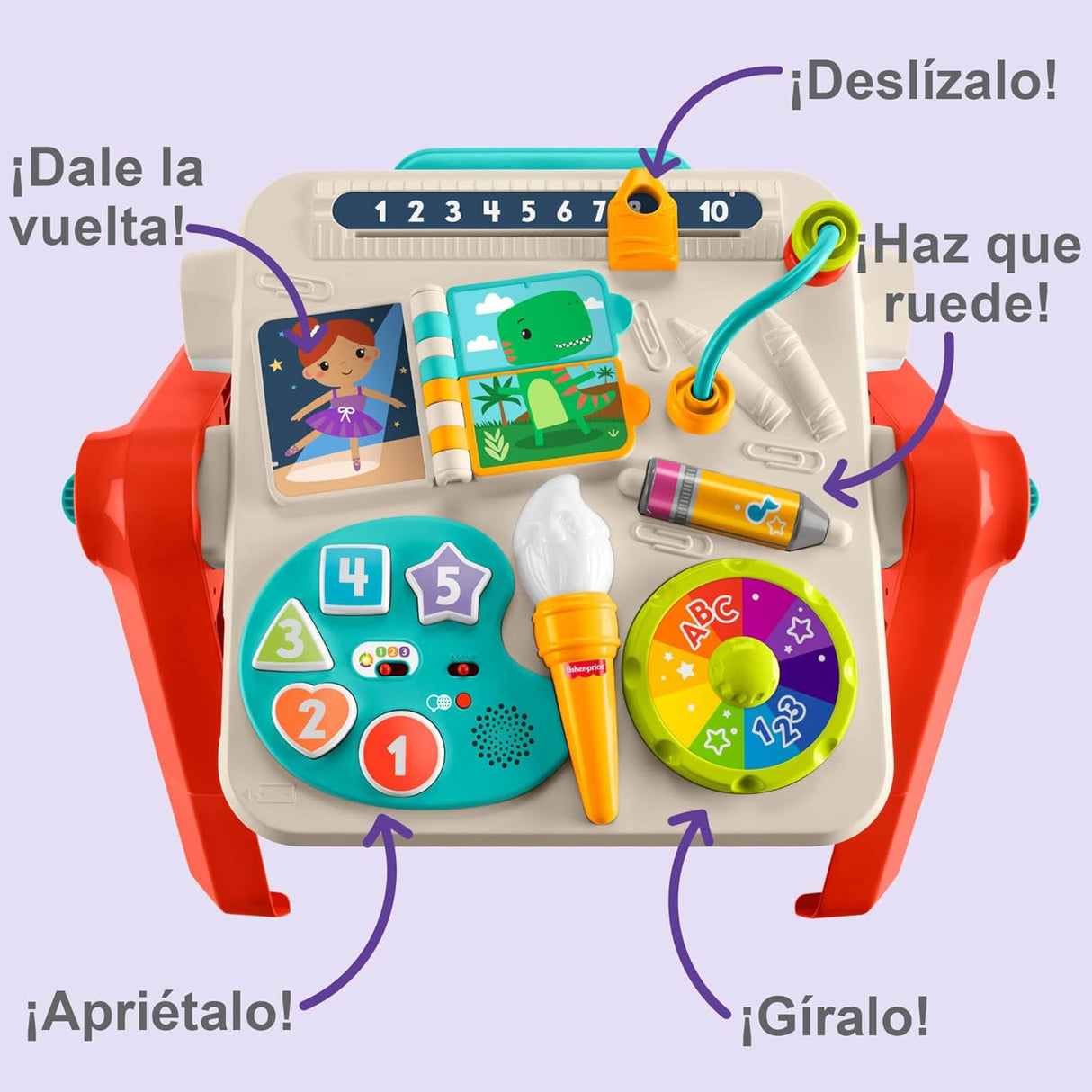 Fisher-Price Laugh & Learn – Mesa de Atividades 4 em 1 com Música
