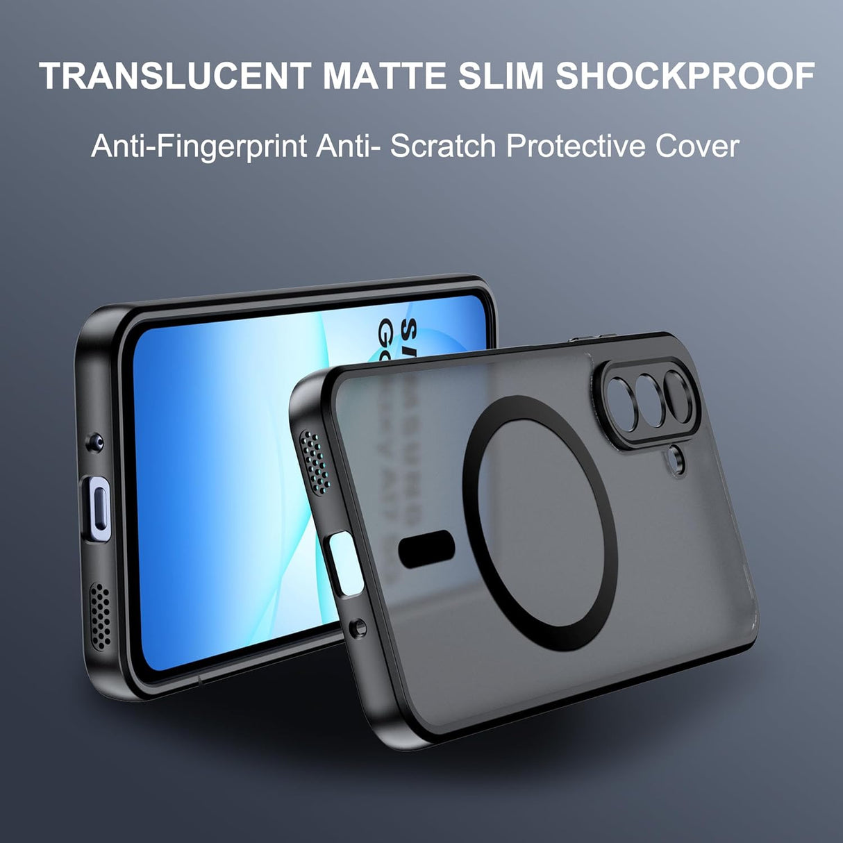 Capa magnética para Samsung Galaxy A17 5G/4G Preta