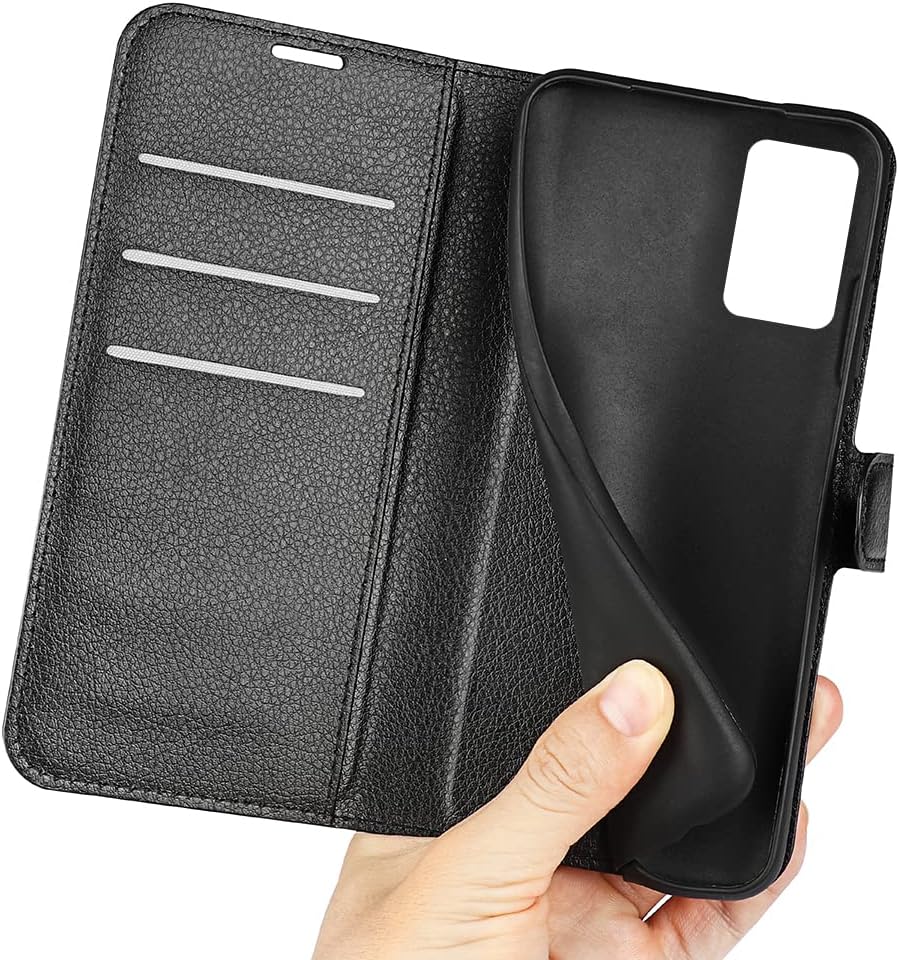 Capa Carteira Tipo Livro Wallet para ZTE Blade V40 Vita / A72 4G - Multi4you®