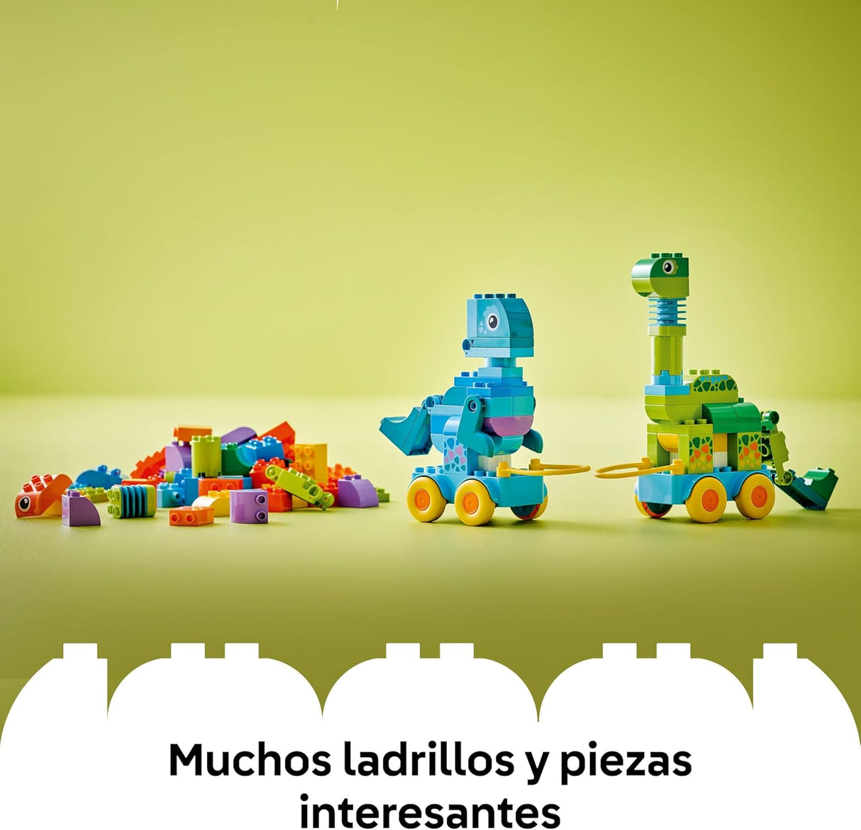 LEGO DUPLO – Dinossauros Sobre Rodas 3 em 1 10451