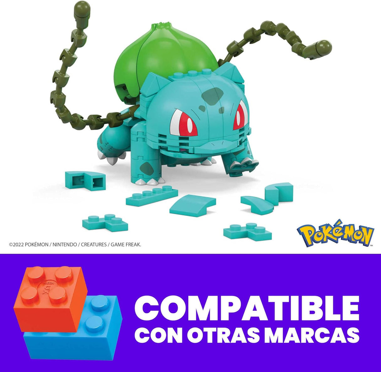 Mega Construx Pokémon – Bulbasaur (GVK83)