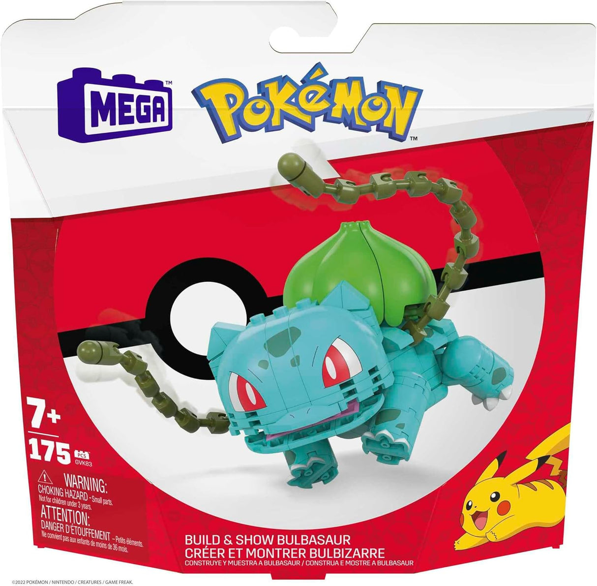 Mega Construx Pokémon – Bulbasaur (GVK83)