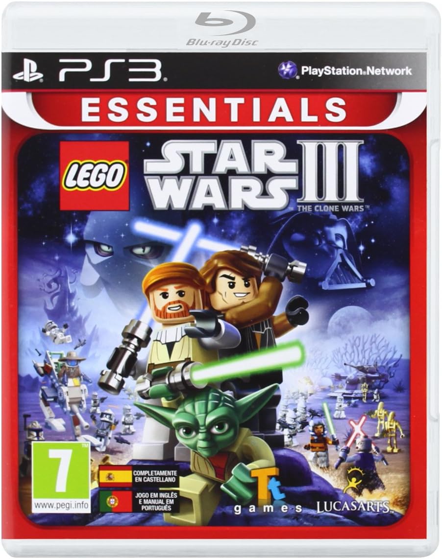 LEGO Star Wars III: The Clone Wars PS3 (Grade A)