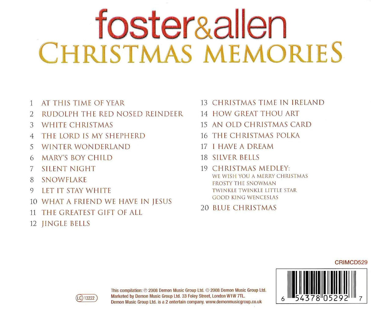 Christmas Memories CD