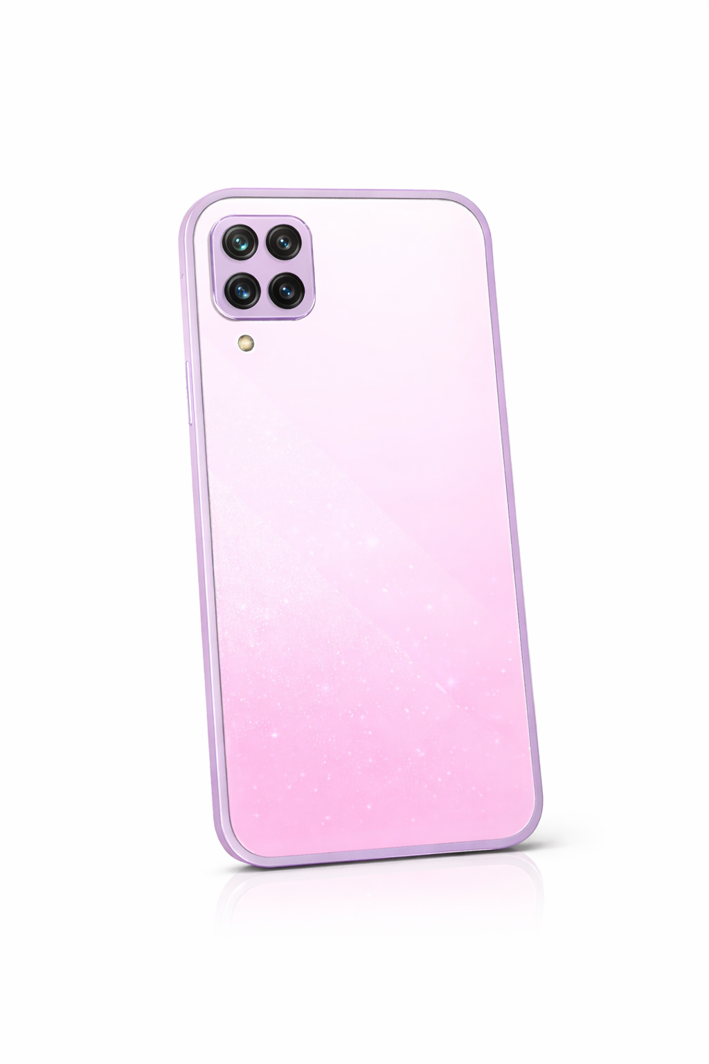 Capa com Tampo de Vidro Lilás para Redmi 9C