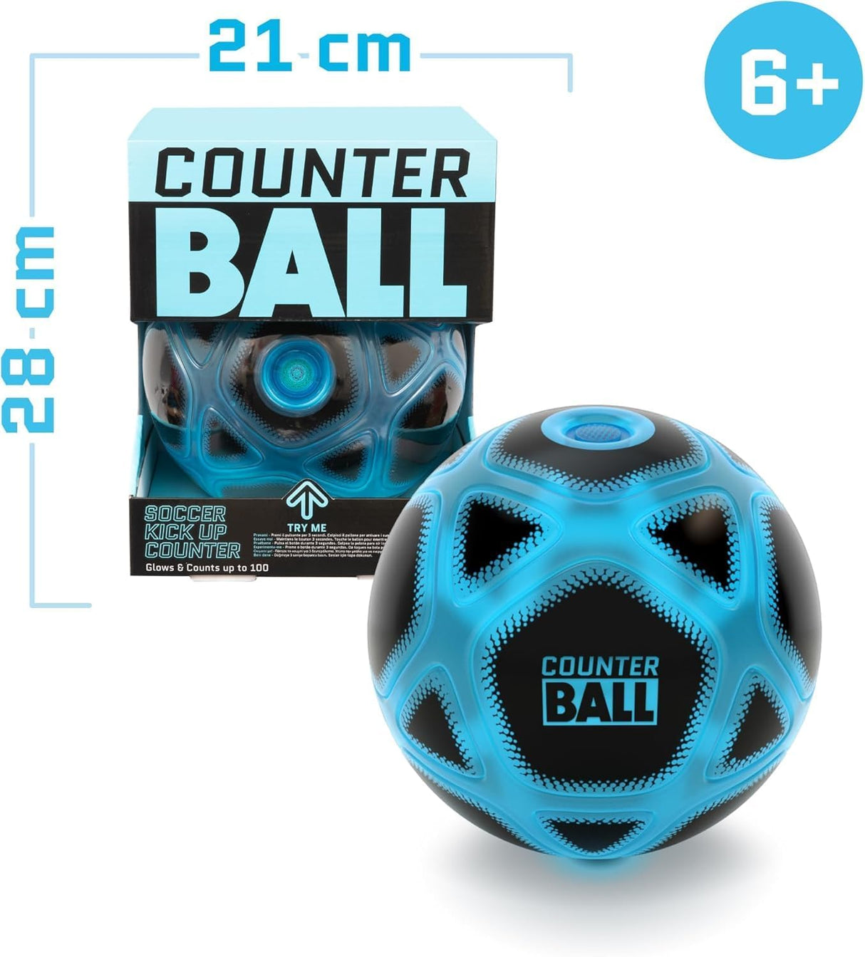Famosa Strikesphere - Counter Ball, Treinador Pessoal de Toques com Luz e Som