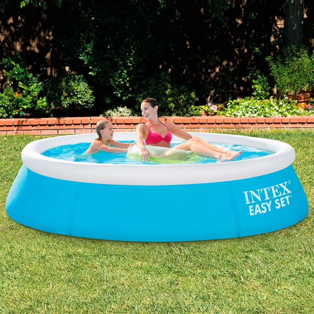 Intex Easy Set Piscina insuflável - 183C x 183L x 51A centímetros