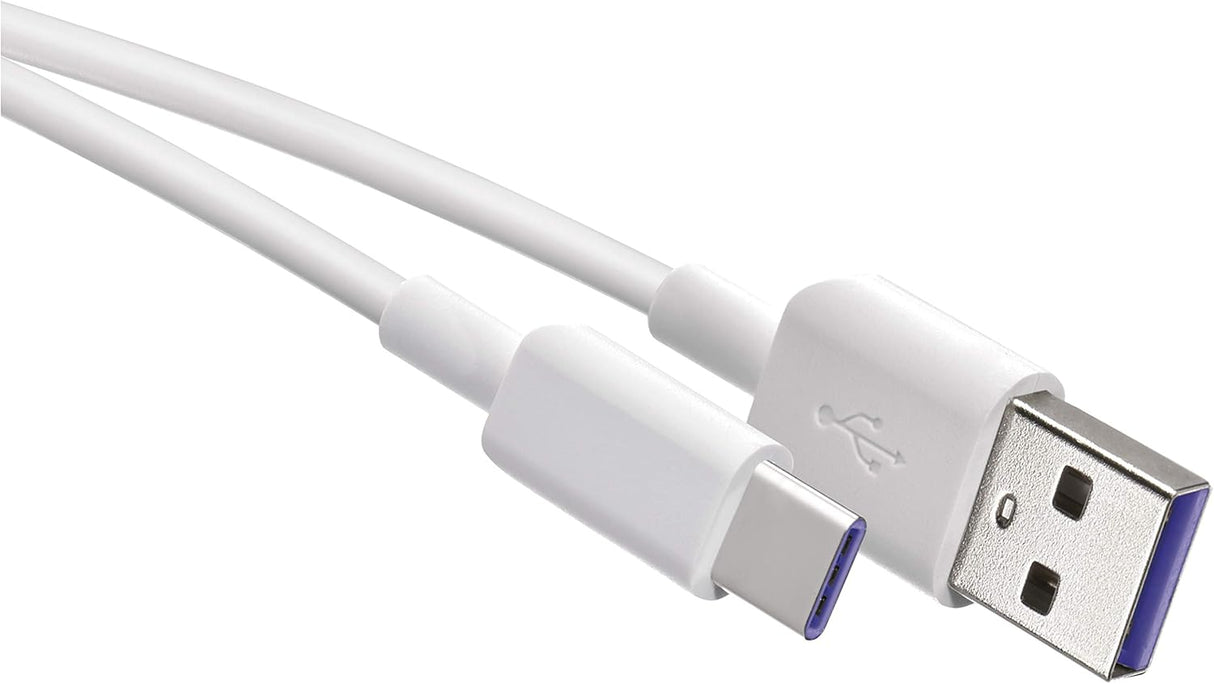Cabo de Dados USB-C para USB (0,25cm) (Branco) - Multi4you®