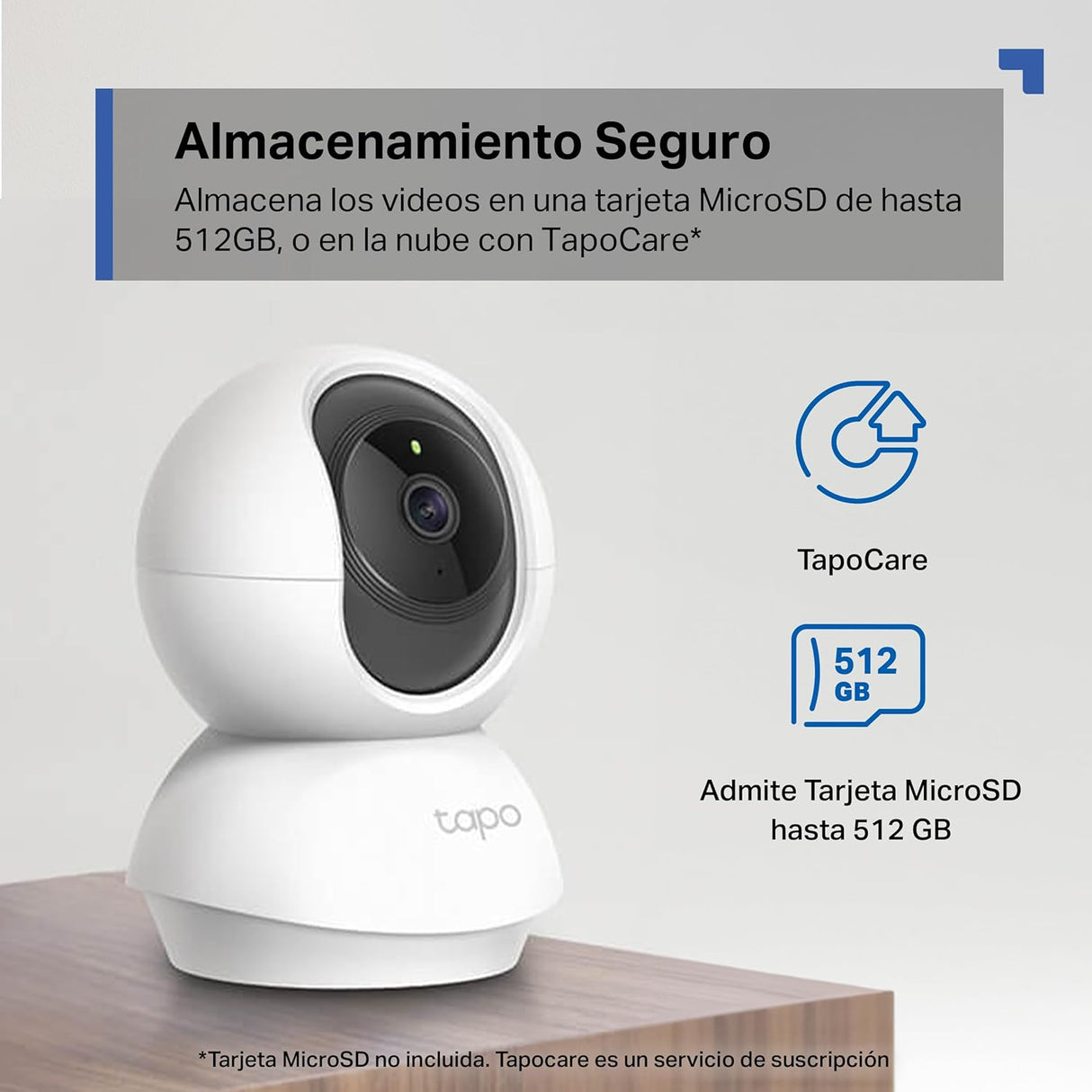 Câmara de segurança IP TP-LINK Tapo C200 360º WiFi