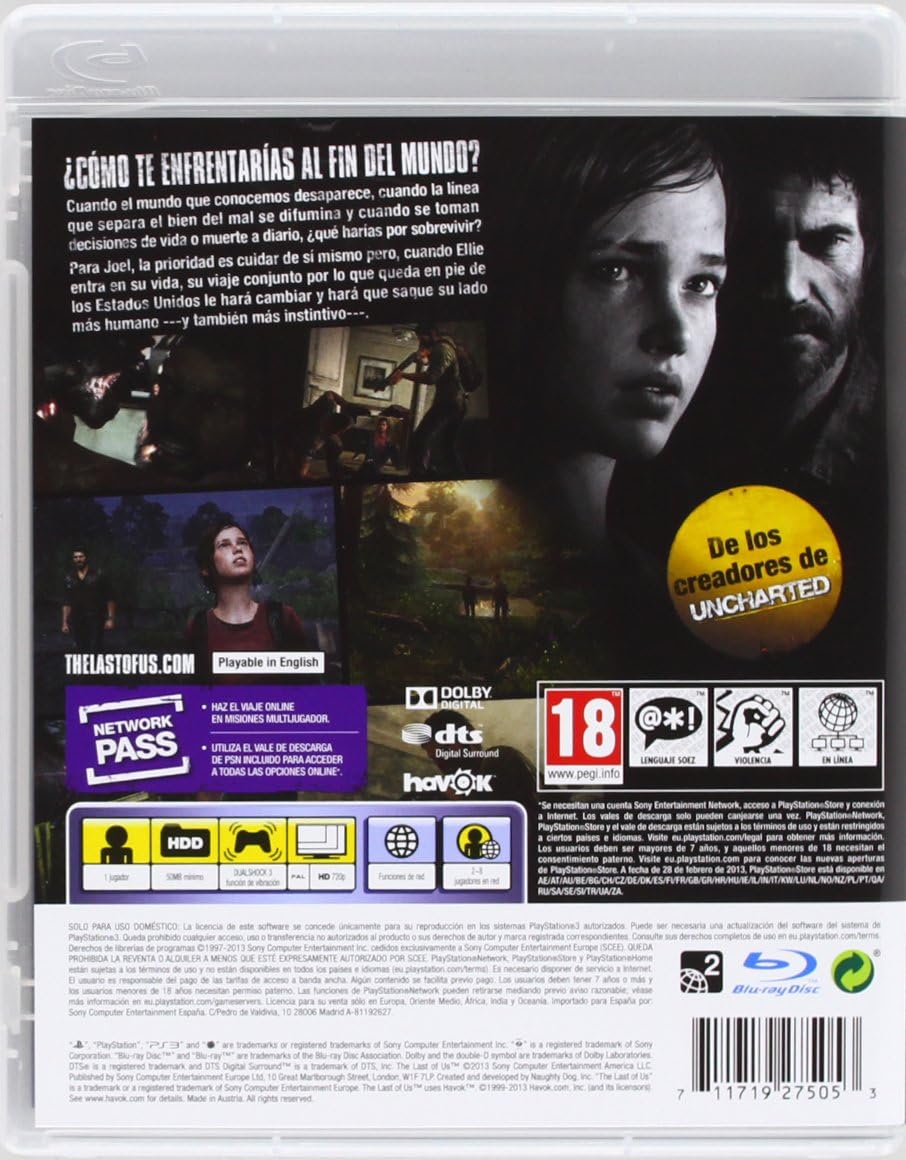 Jogo The Last Of Us Ps3 (GRADE A)