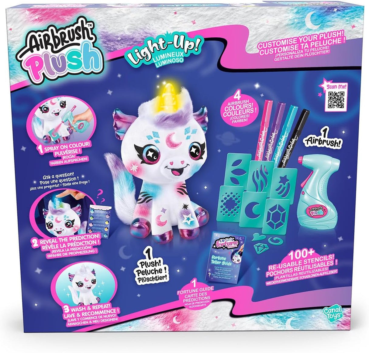 Pinta o teu Unicórnio Mágico - Airbrush Plush