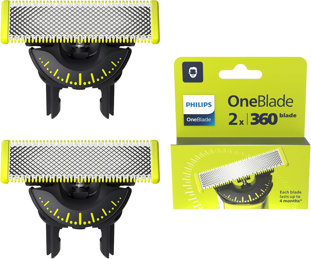 Lâminas de substituição Philips OneBlade 360 2X