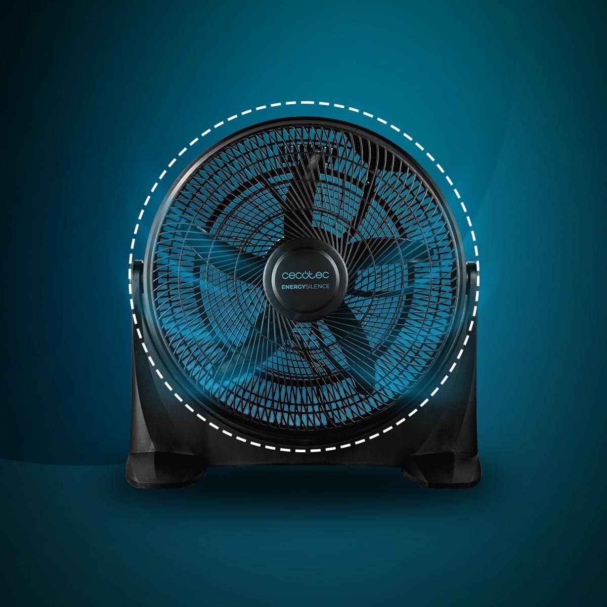 Ventoinha Industrial de Chão Cecotec EnergySilence 2000 FloorFlow – 90 W – 20” – 3 Velocidades