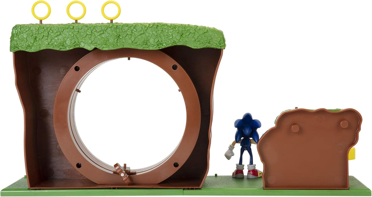 Sonic Playset Sonic - A Colina Verde