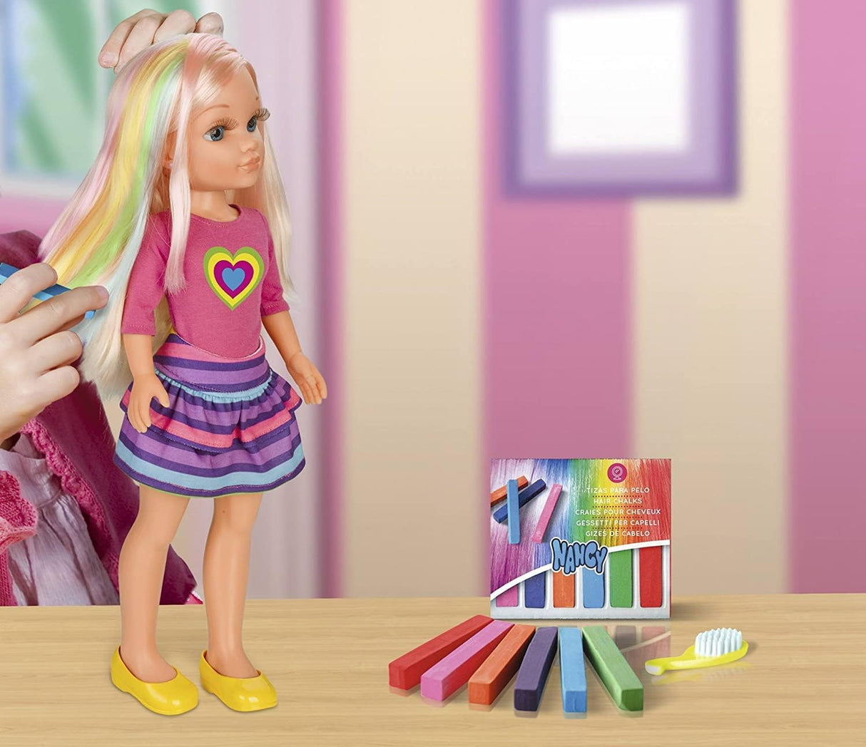 Nancy – Madeixas Coloridas