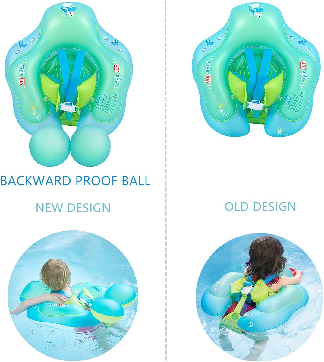 Boia insuflável para bebé