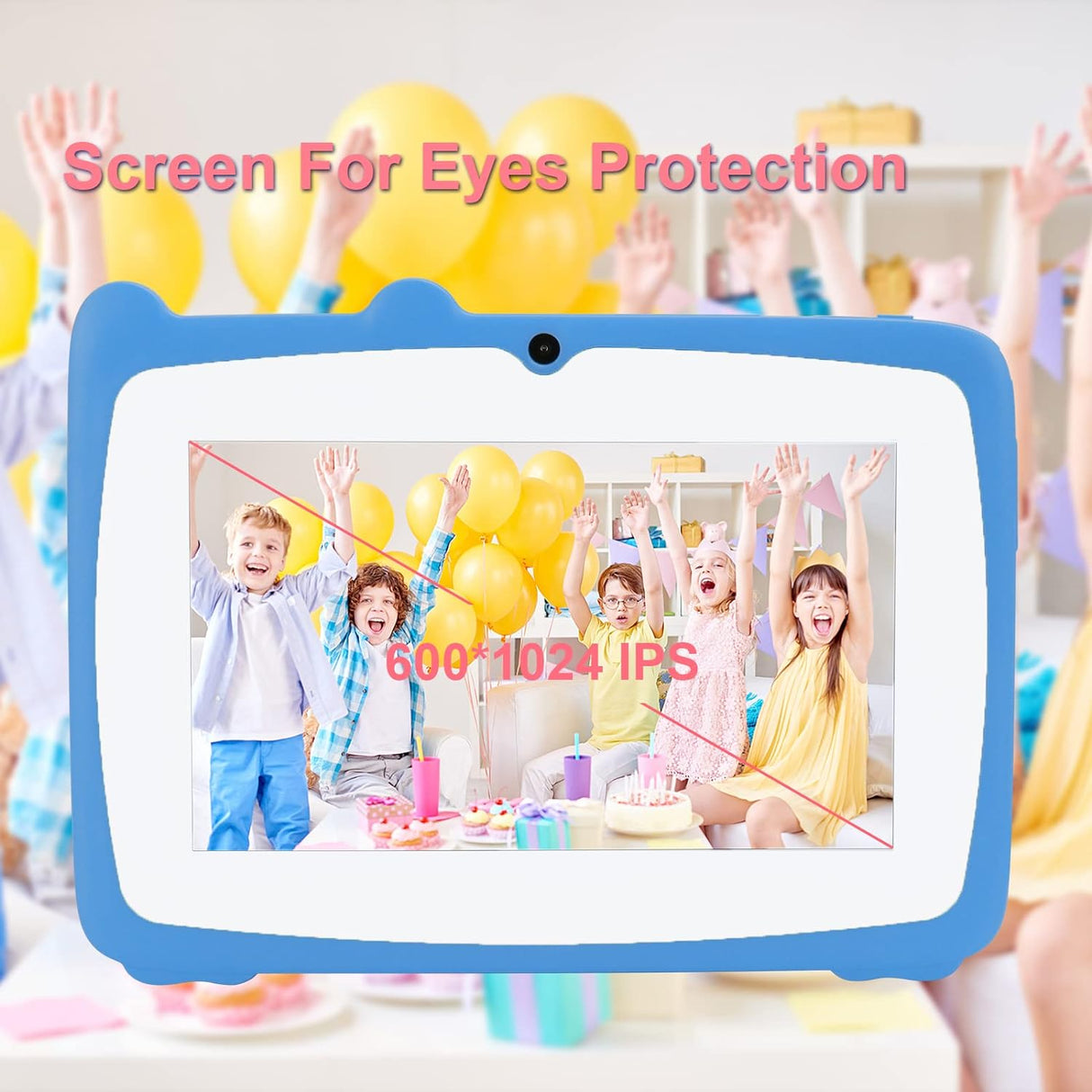 Tablet para crianças 2GB/32GB Kids Azul