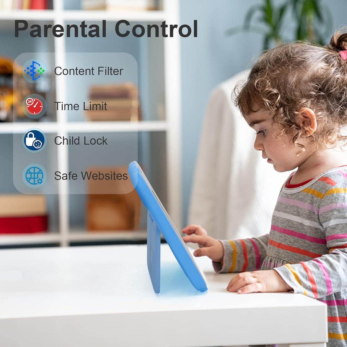 Tablet para crianças 2GB/32GB Kids Azul