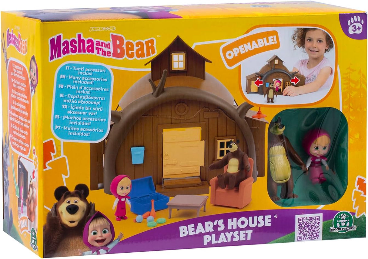 Playset Da Casa Do Urso - Masha e O Urso